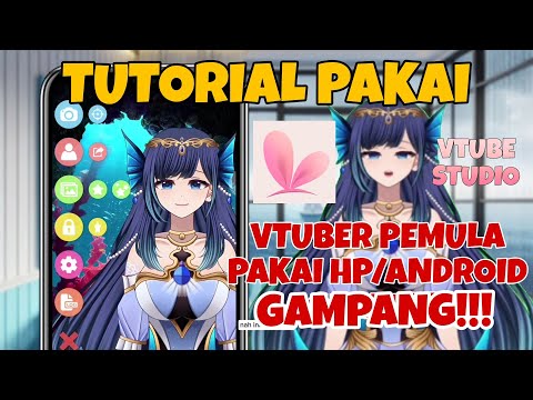 How to Use VTUBE STUDIO for BEGINNER VTUBERS - Using a Phone/ANDROID and EASY!!!