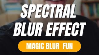 Having fun with real instruments and MagicBlur!