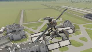 Attack Autogiro test using BDArmory and Breaking Ground.