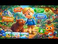 Kai And Zippy Rescue Bear Cub Stung by a Bee 🐻🐝 Kids Learn Bee Sting First Aid &amp; Forest Safety
