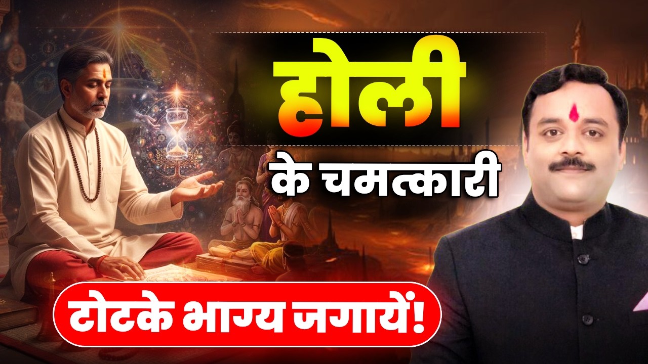 घर का क्लेश, नजर दोष, ग्रह बाधा, पैसों की तंगी दूर करें: होली का चमत्कारी उपाय, सालभर सुख-समृद्धि
