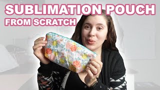 How to sublimate and sew a pouch