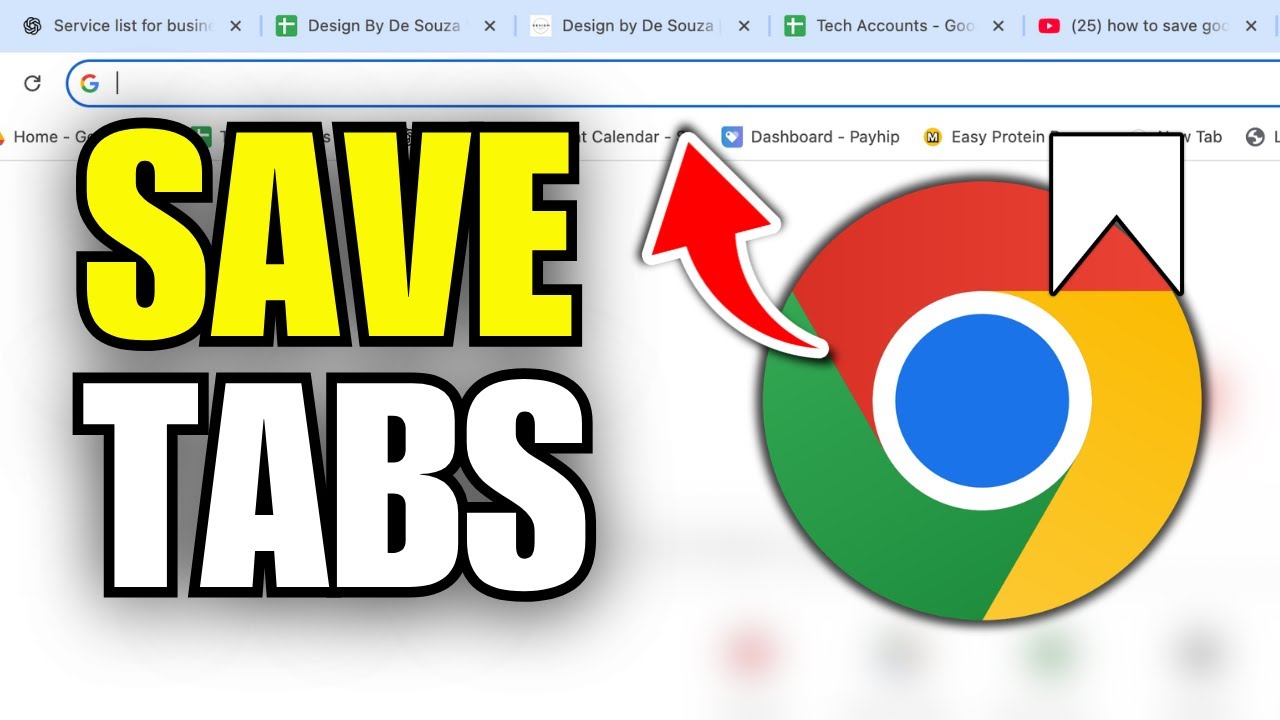 How To Save Google Tabs After Closing Chrome - YouTube