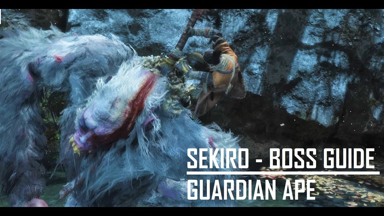 Sekiro - Guardian Ape - Tutorial - YouTube