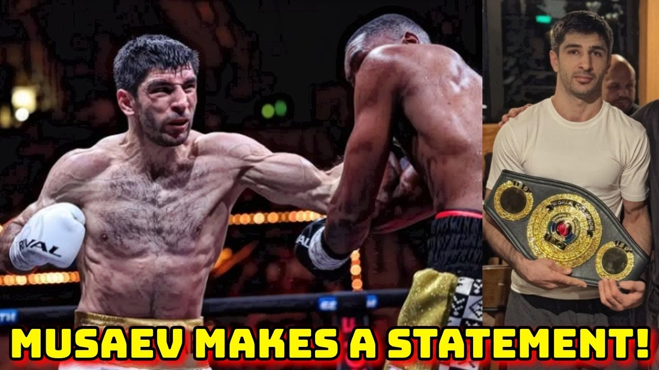 VADIM MUSAEV EASILY DESTROYS MBENGE IN 3 ROUNDS TO WIN IBO WORLD TITLE! A REAL PROBLEM AT 147