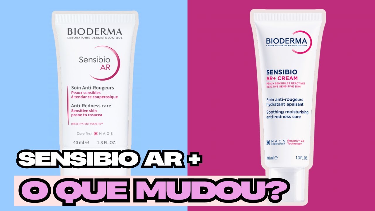 SENSIBIO AR + CREAM: o ULTRACALMANTE da BIODERMA para pele com ROSÁCEA e SENSÍVEL