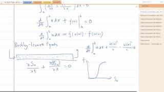 Lecture 06 Part 2: Buckley-Leverett equation