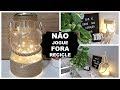 DIY DECOR: IDEIA PARA REAPROVEITAR OS POTES DE VIDRO| Viviane Magalhães