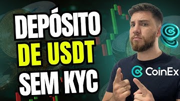 COMO DEPOSITAR USDT NA COINEX (sem kyc)