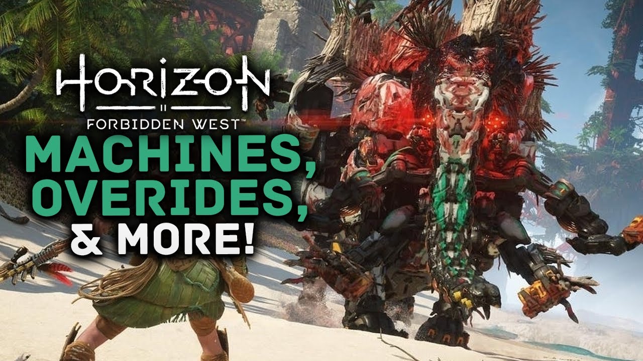 Horizon Forbidden West News! New Machines & Override Gameplay Info