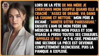 Ma mère a ignoré ma détresse respiratoire et m'a lancé sèchement : « Arrête de faire semblant, va à