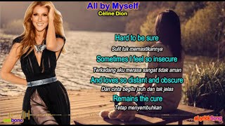 ALL BY MYSELF  -  Céline Dion  ( Lirik   Terjemahan Indonesia )