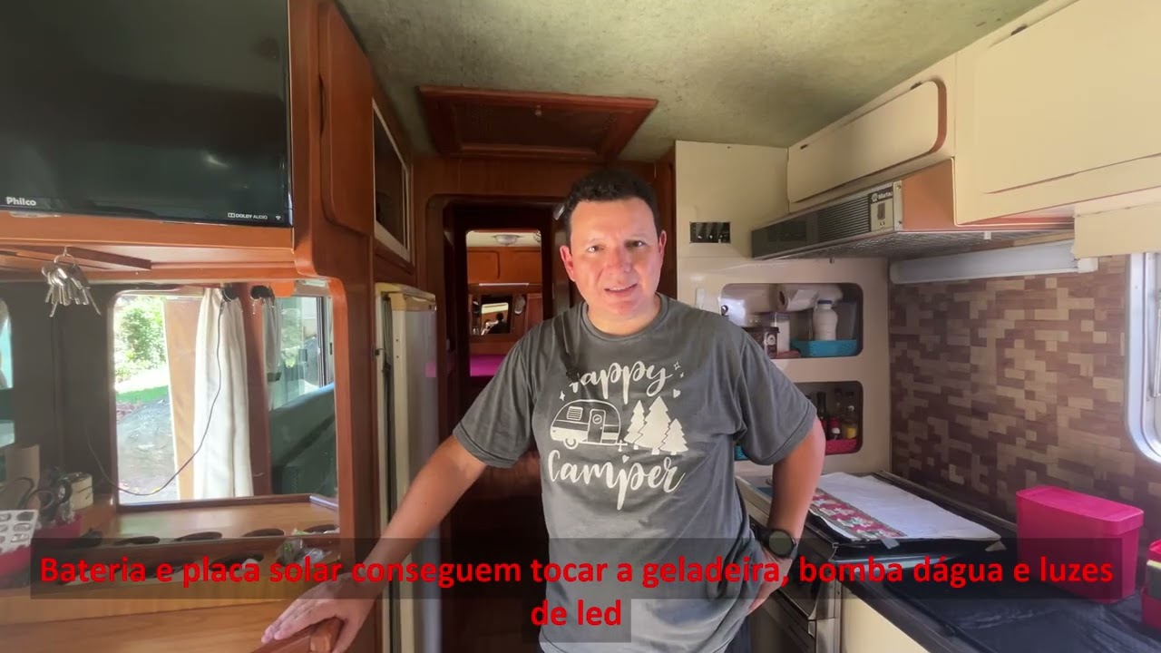 Realize seu sonho com esse lindo Motorhome para toda a familia