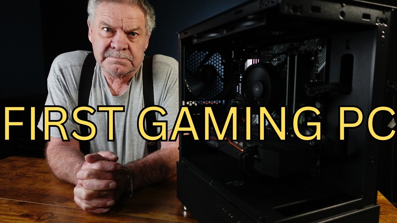 70-Year-Old Builds His First Gaming PC