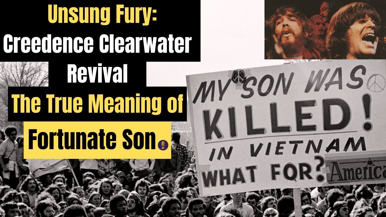 The TRUTH Behind Creedence Clearwater Revival's Song - FORTUNATE SON