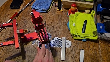 Toohr fixed angle sharpening system stone thickness compensator how to video