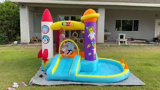 Whubefy Small-scale Inflatable Bounce House for Kids 3-6!