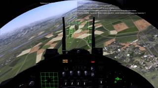 DCS World F-15C: Dual engine flameout landing