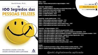 OS 100 SEGREDOS DAS PESSOAS FELIZES - (AUDIOLIVRO COMPLETO)