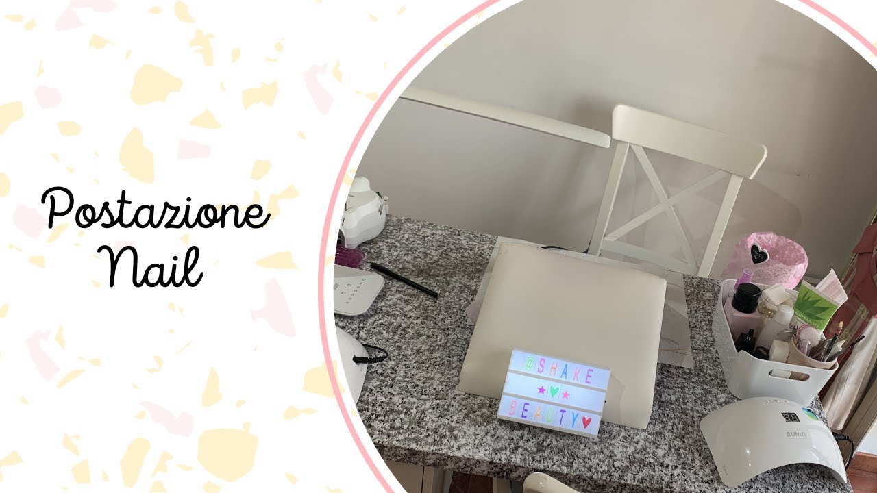 La mia postazione NAILS 💅🏻