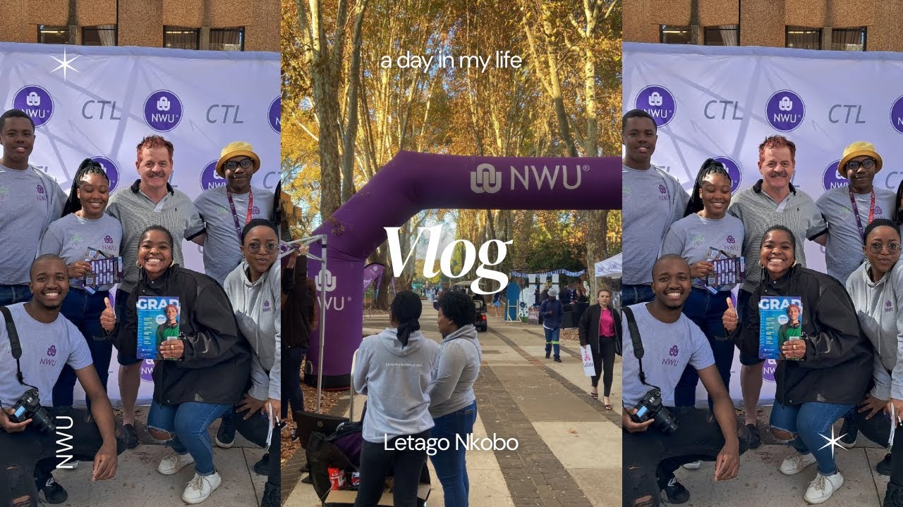 VLOG: NWU OPEN DAY| SPEND THE DAY WITH ME| SOUTH AFRICAN YOUTUBER