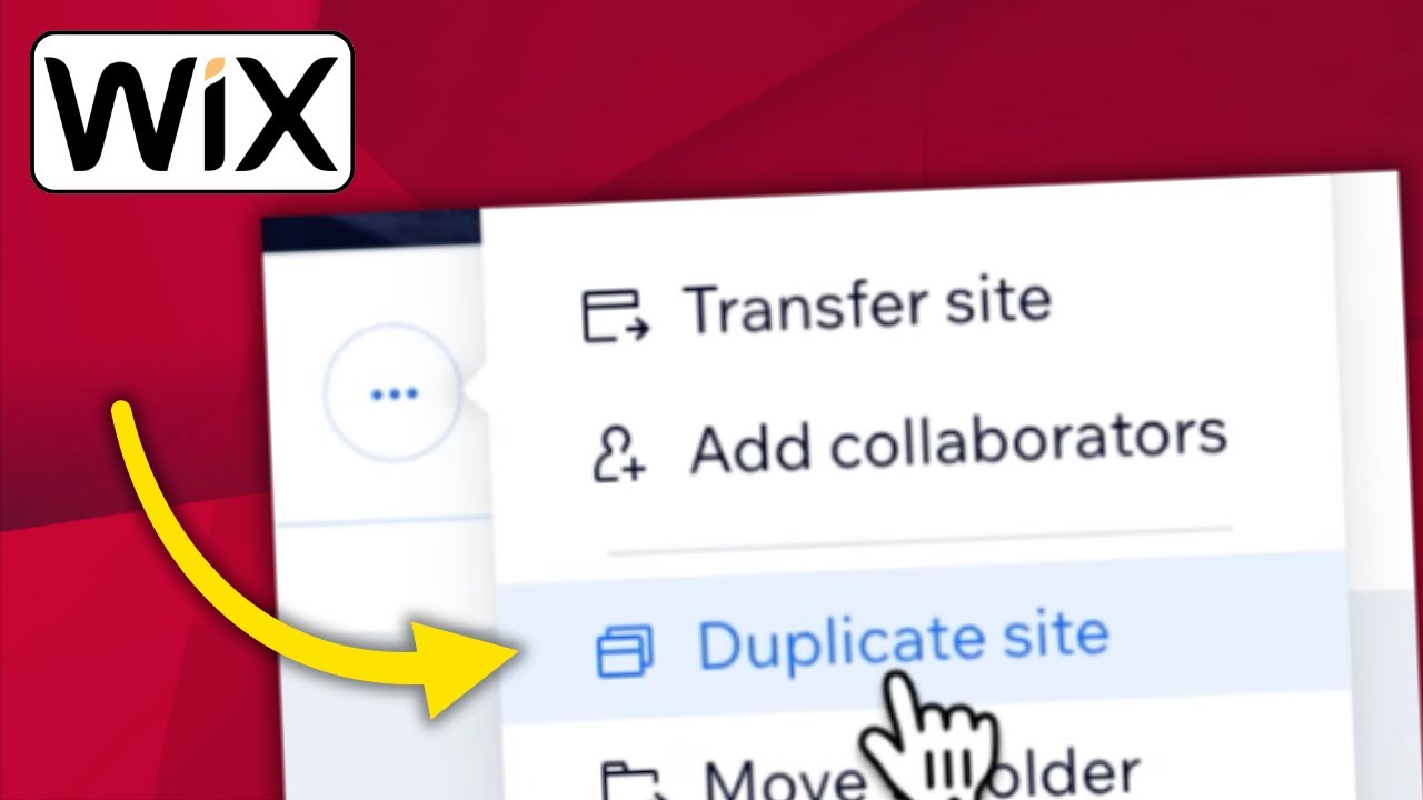 How to Copy/Duplicate a Website on WIX | Clone & Publish Your Site in ...