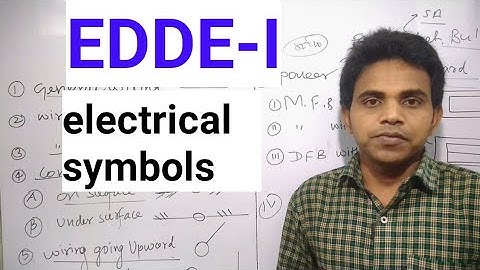 Lec 01/ introduction of EDDE-I || electrical symbols || by jitendra sir ||