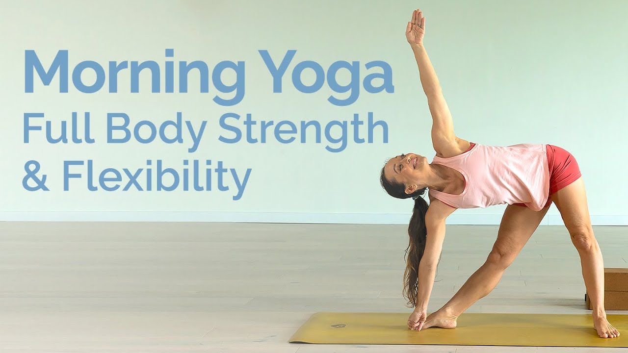 Утренняя йога-практика | Укрепление и гибкость всего тела с Кино МакГрегор