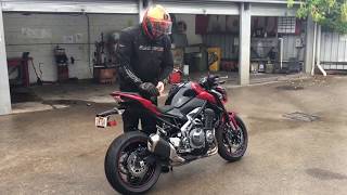 Kawasaki Z900 With Akrapovic full system