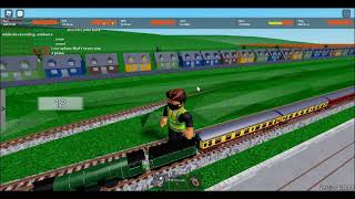 Another exploiter in RO-Scale Railway Roblox | Spoiler alert