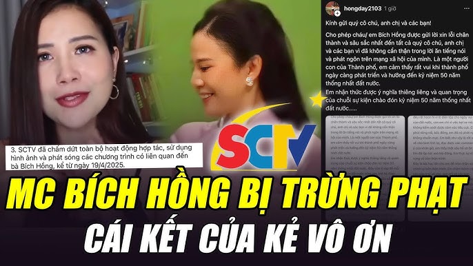 Image hình ảnh hình ảnh hình ảnh hình ảnh Đoàn Xuân Hiếu - MC Bich Hong has been appropriately punished: netizens are happy ...