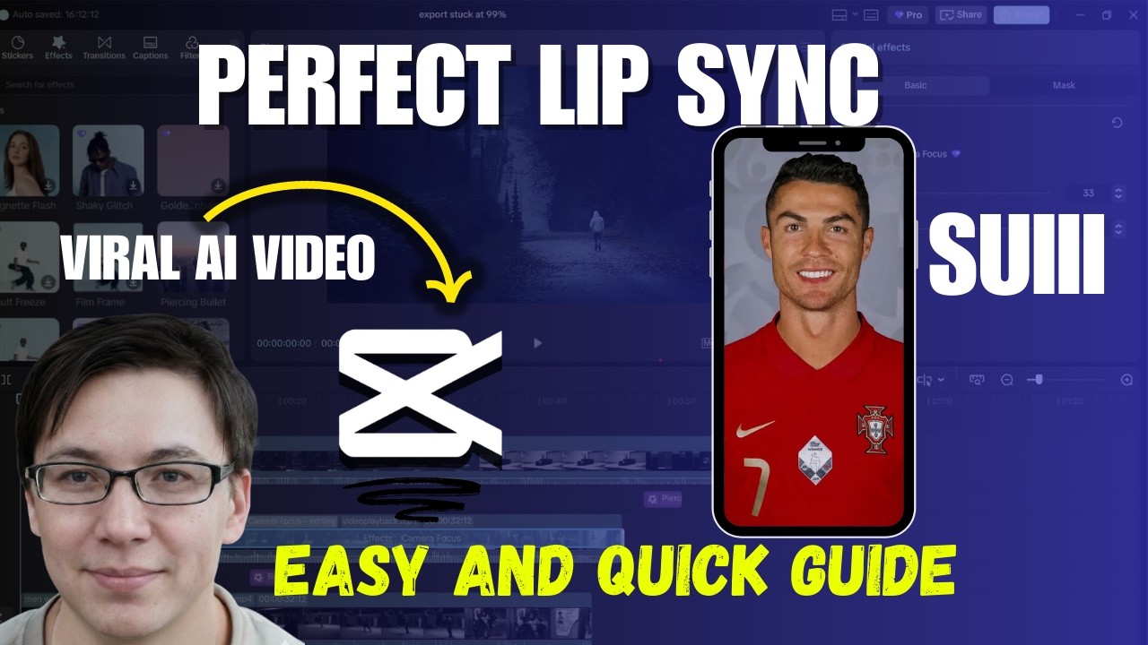 How To Make Viral AI Music Video with Lip Sync in CapCut (2026) | (easy ...