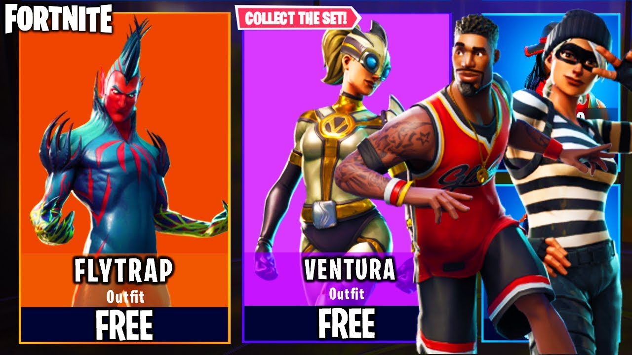 new flytrap ventura skins for free in fortnite battle royale new skins update in fortnite - fly trap fortnite release date