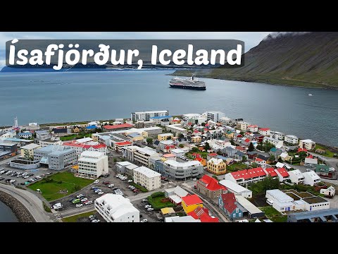 ISAFJORDUR IS AN AMAZING PLACE TO STAY, WESTFJORDS & WATERFALLS (DAY 5) DRONE, 4K