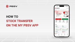 How To Transfer Stock on the My PBSV App