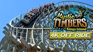 Mystic Timbers (4K OFF Ride POV)- Kings Island, Mason, OH