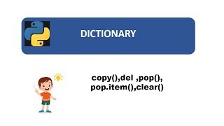 Python for Beginners Part-28 | Update, Delete, Copy in dictionary.