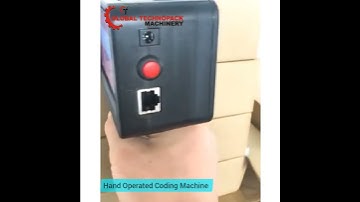 Touch screen Batch Coding Machine | affordable Handheld Inkjet for Carton box Bottles HP inkjet 2.5