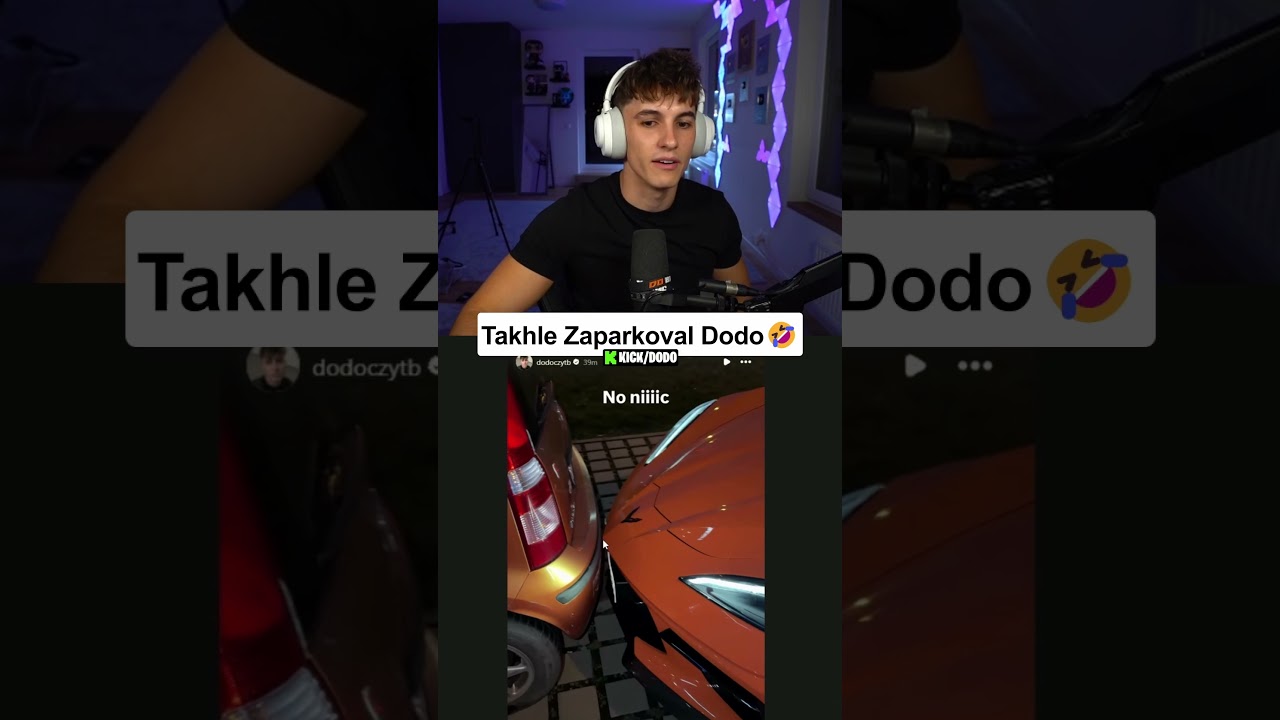 Takhle Zaparkoval Dodo 🤣