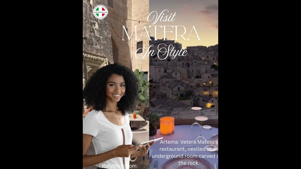 Visit Matera in Style! 
