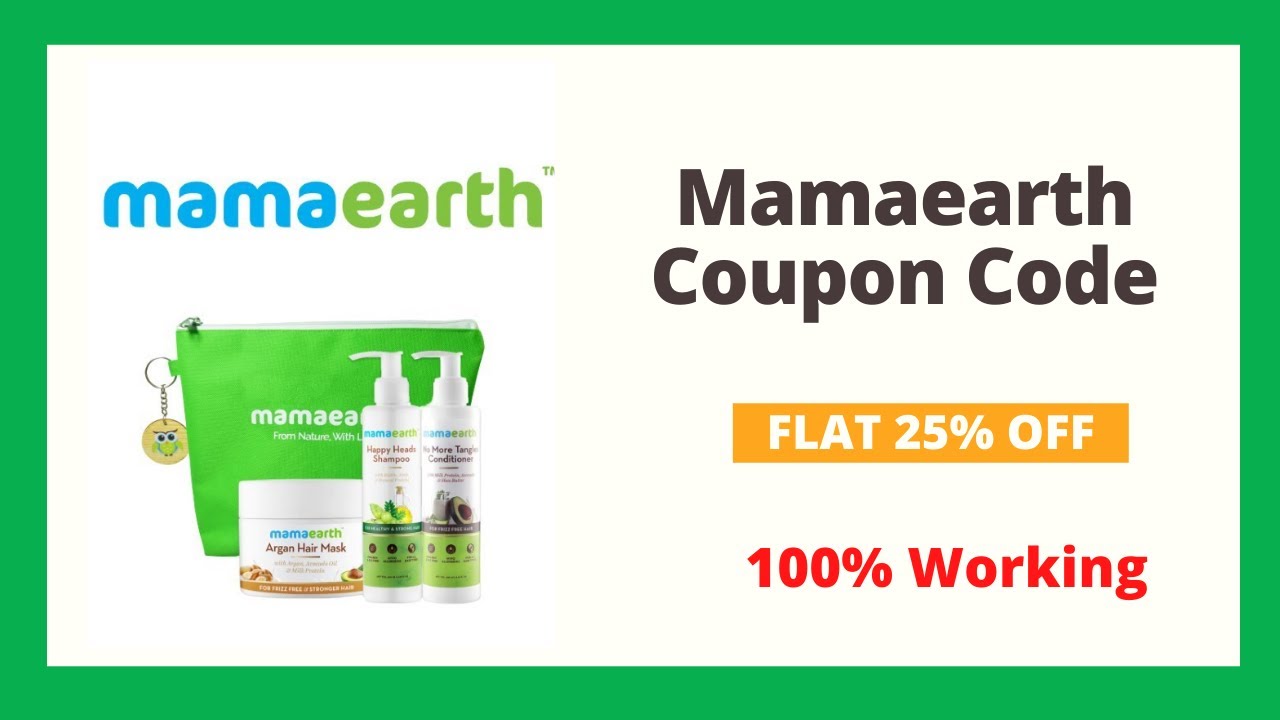 Mamaearth Coupon Code 2021 100 Working Mamaearth Coupons YouTube
