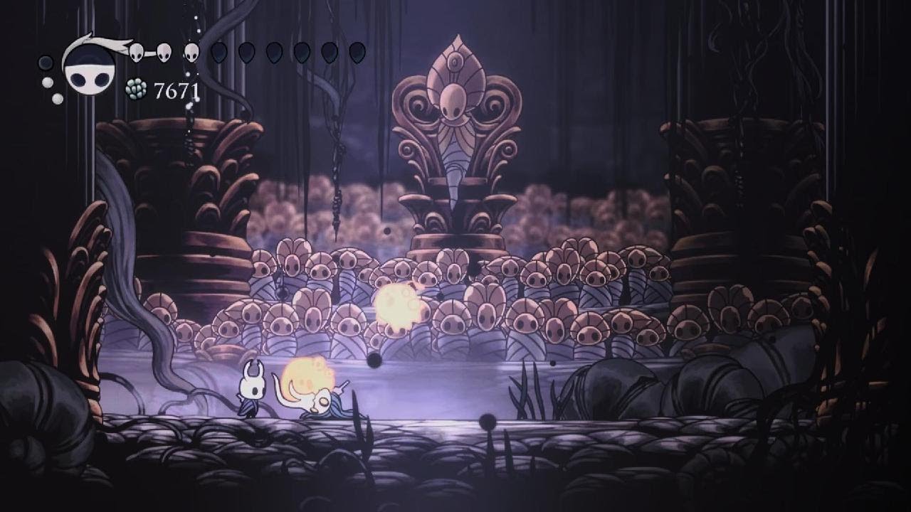 Карта забытого перепутья hollow knight