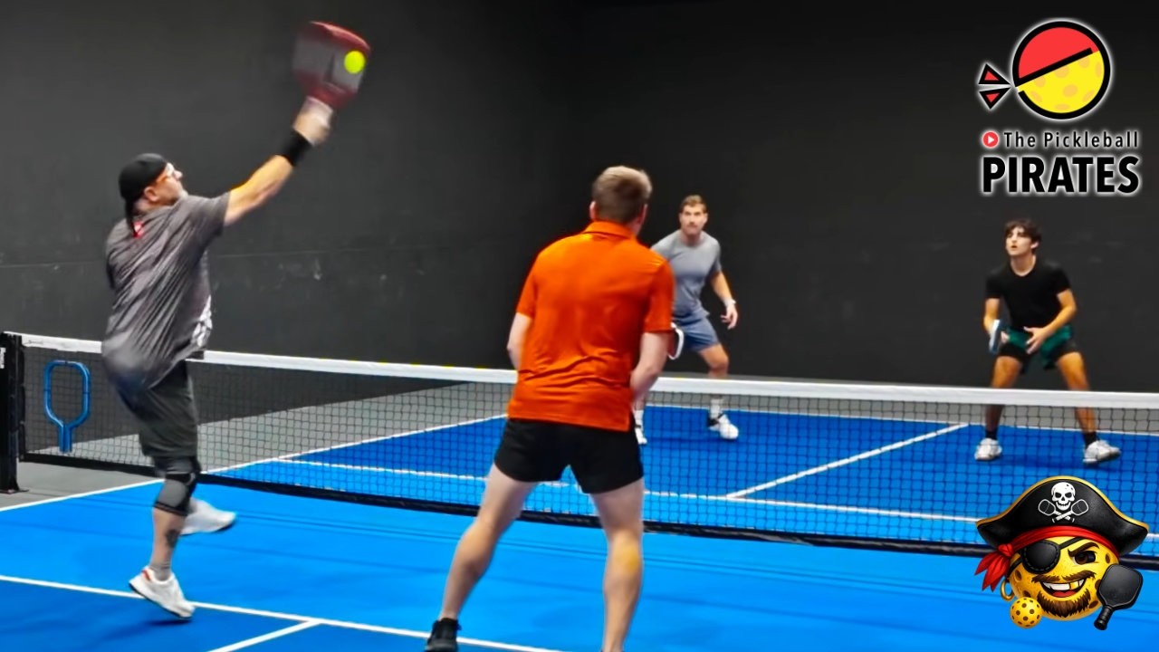 The Pickleball Pirate Plays 4.5 Men's Doubles Pickleball