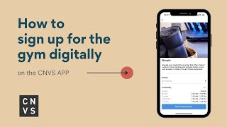 CANVAS How To - Sign Up for the Gym Digitally