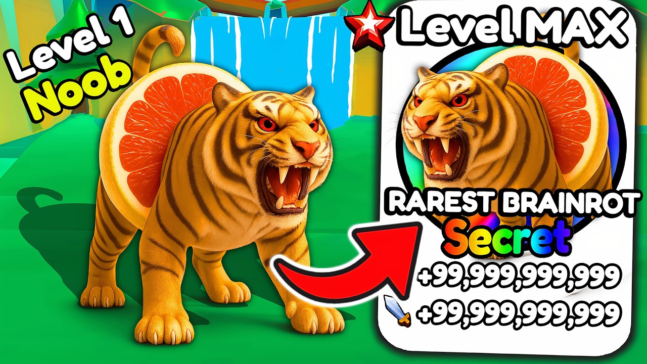 Starting Over as NOOB with RAREST SECRET in Brainrot Evolution! - YouTube