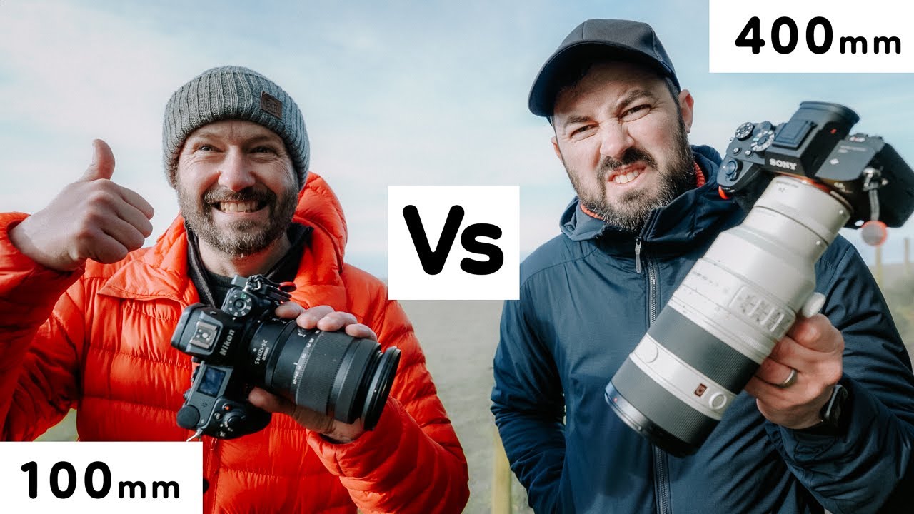 100mm vs 400mm Challenge with Nigel Danson