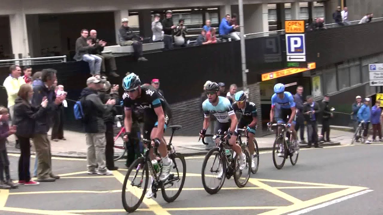 British road race championships final 4 Stannard Cavendish Millar and