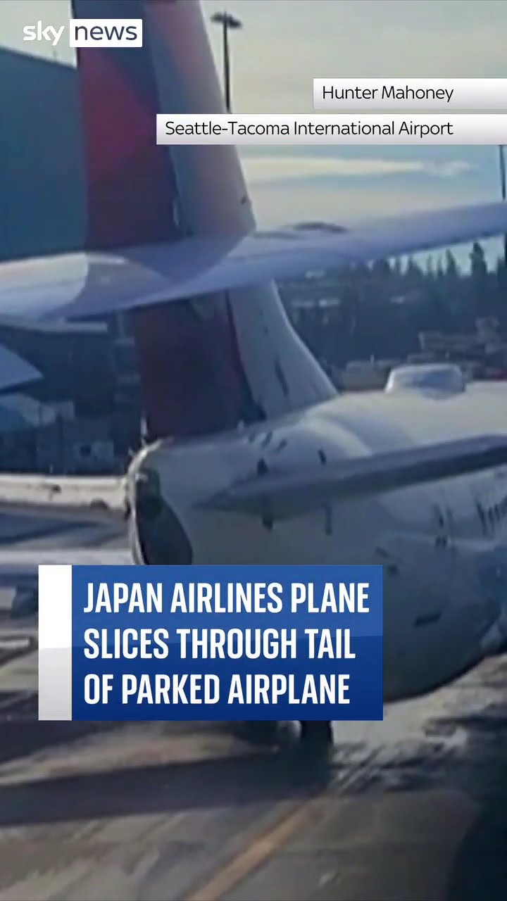 Planes collide on airport tarmac