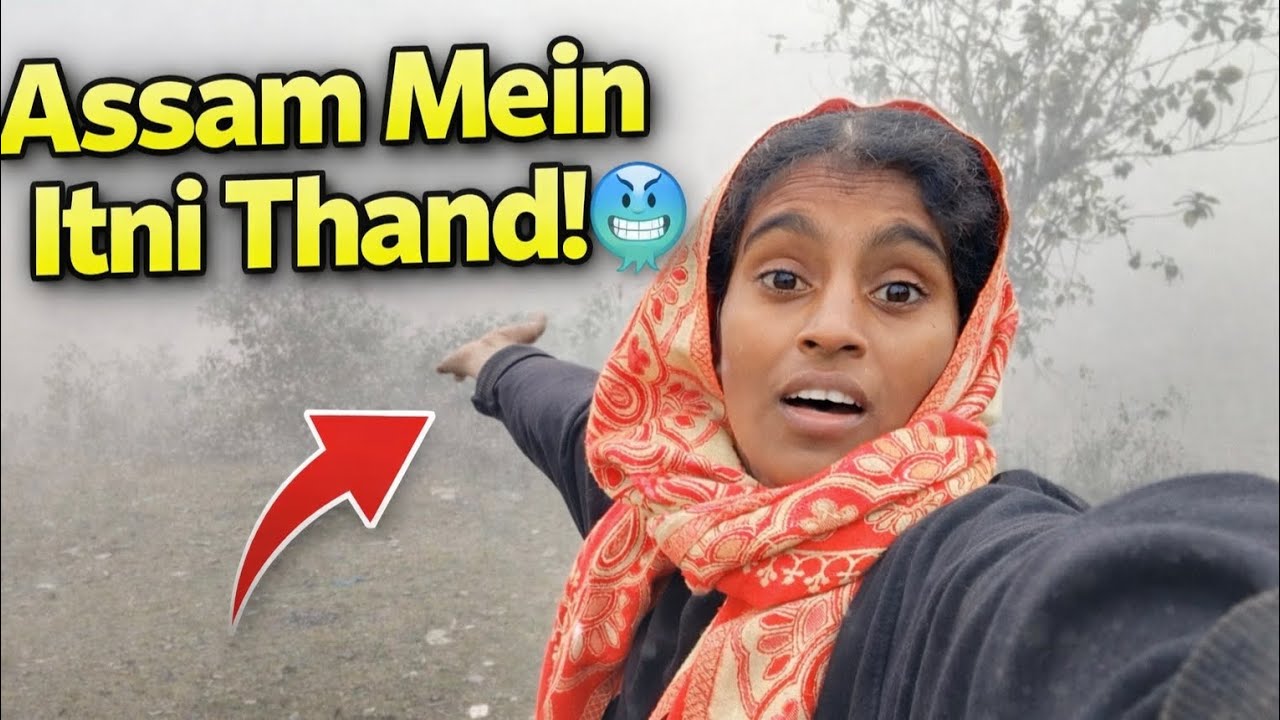 Assam Mein Itni Thand! 🥶 Fog Se Sab Gayab