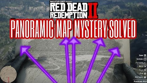 Red Dead redemption 2 || Frozen couple PANORAMIC map solved
